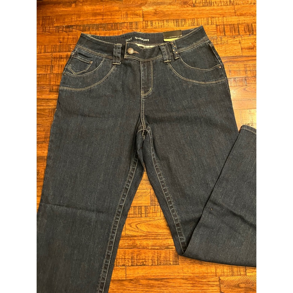 Lane Bryant Women Dark Wash Bootcut Jeans Size 14 NWT D972 c121 m02177